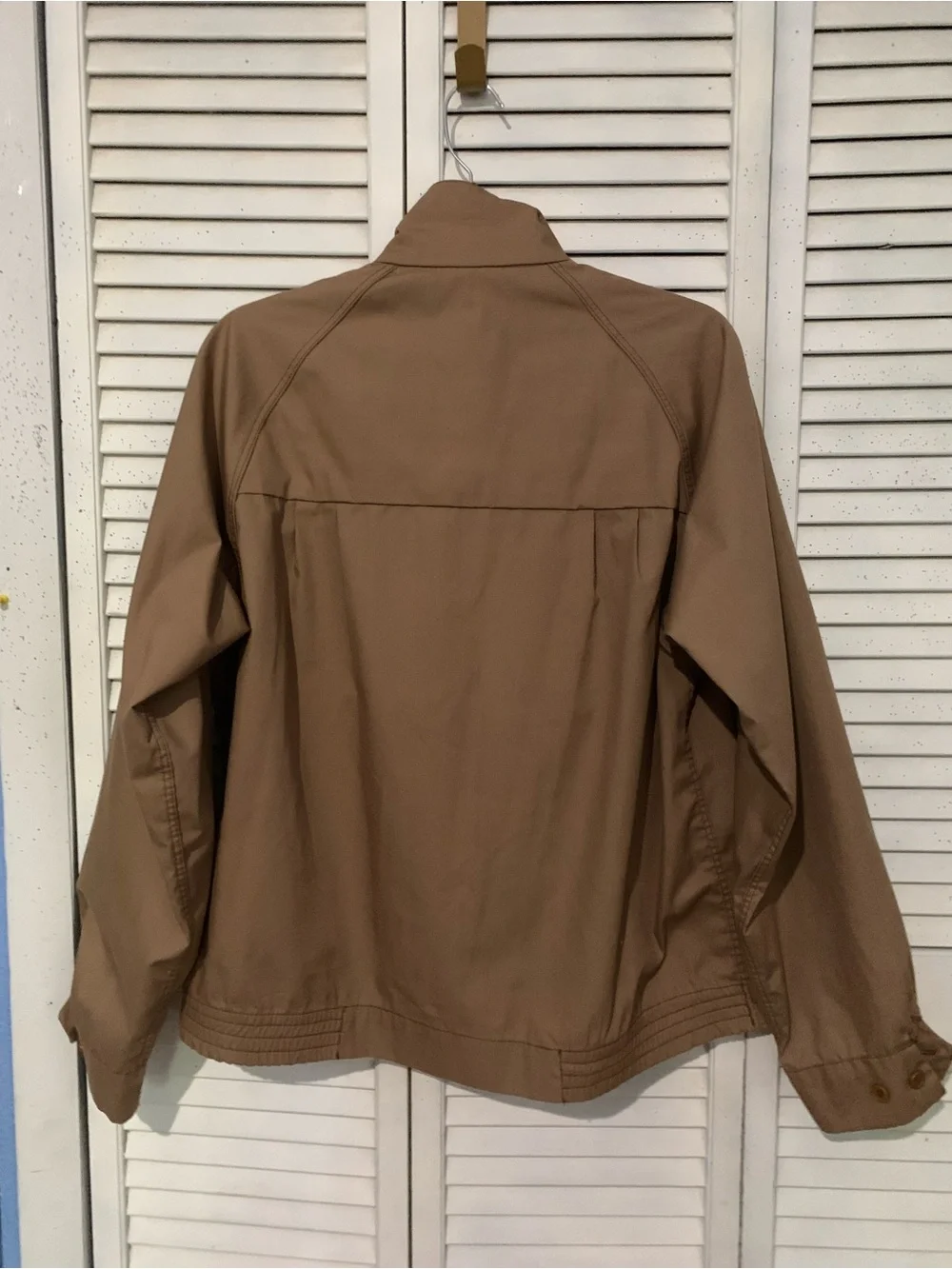 London Fog by Reeves Maincoats Trench Style Khaki Jacket